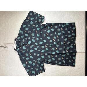 Zaya Rum Hawaiian Tiki Shirt Short Sleeve Button Down Mens Medium